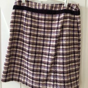 Loft wool skirt